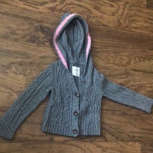 H & M L.O.G.G Label of graded goods, 4-6Y girl sweater, 50% cotton, 45% polyamid